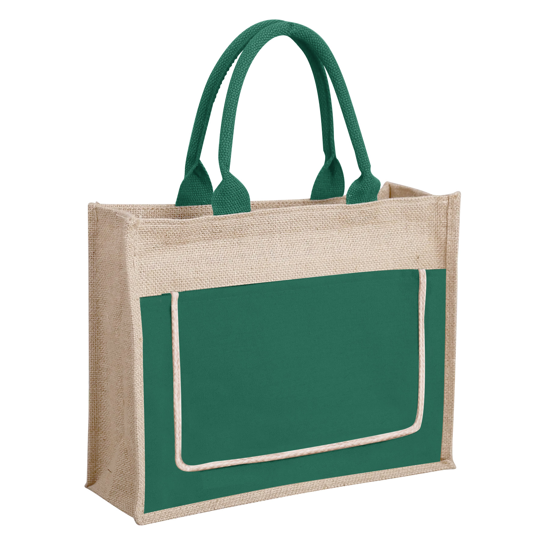 FlyFlyPromos - Jute Beach Tote Bag Image 12 - Promotional Product